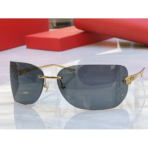 Wholesale Cartier AAA Quality Sunglassess #1449328 $60.00 USD, Wholesale Quality Replica Cartier AAA Quality Sunglassess