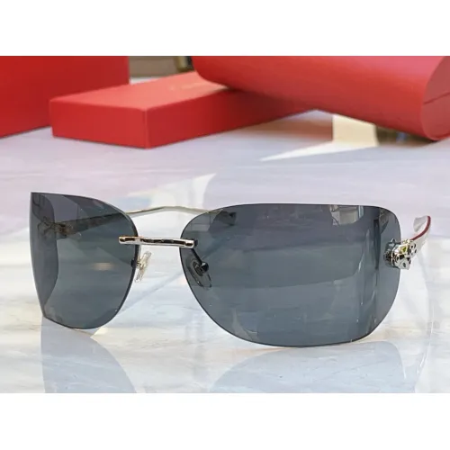 Wholesale Cartier AAA Quality Sunglassess #1449329 $60.00 USD, Wholesale Quality Replica Cartier AAA Quality Sunglassess