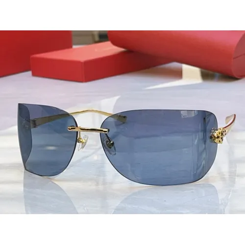 Wholesale Cartier AAA Quality Sunglassess #1449330 $60.00 USD, Wholesale Quality Replica Cartier AAA Quality Sunglassess