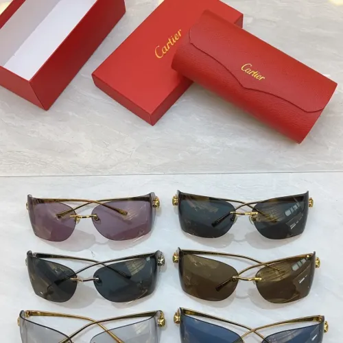 Replica Cartier AAA Quality Sunglassess #1449330 $60.00 USD for Wholesale