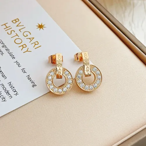 Replica Bvlgari Earrings For Women #1449332 $32.00 USD for Wholesale