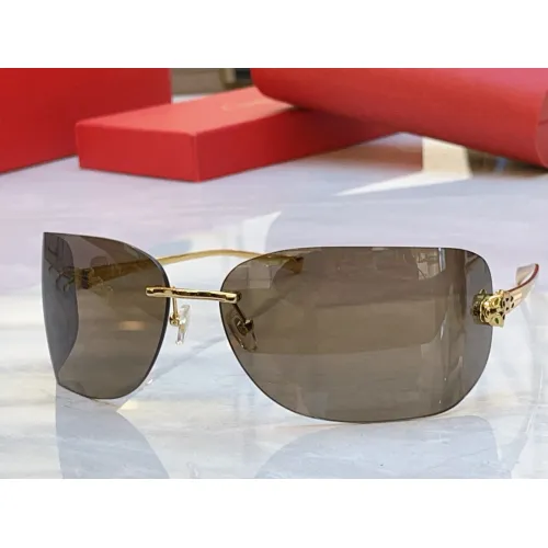 Wholesale Cartier AAA Quality Sunglassess #1449333 $60.00 USD, Wholesale Quality Replica Cartier AAA Quality Sunglassess