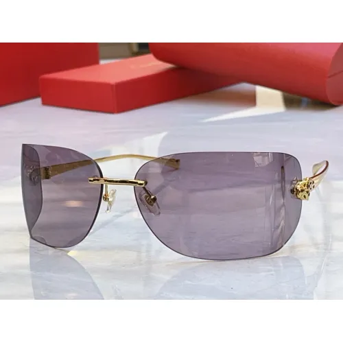 Wholesale Cartier AAA Quality Sunglassess #1449334 $60.00 USD, Wholesale Quality Replica Cartier AAA Quality Sunglassess