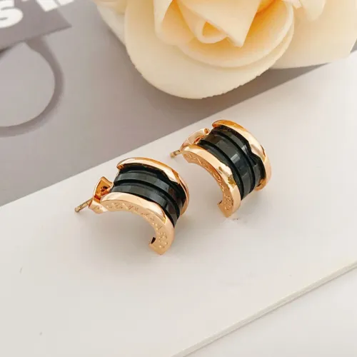 Wholesale Bvlgari Earrings For Women #1449341 $34.00 USD, Wholesale Quality Replica Bvlgari Earrings