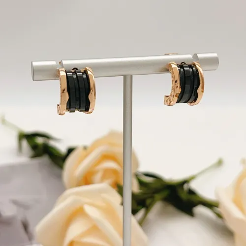 Replica Bvlgari Earrings For Women #1449341 $34.00 USD for Wholesale