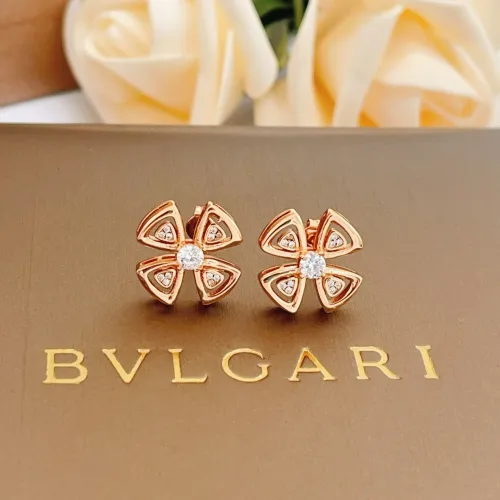 Wholesale Bvlgari Earrings For Women #1449342 $34.00 USD, Wholesale Quality Replica Bvlgari Earrings