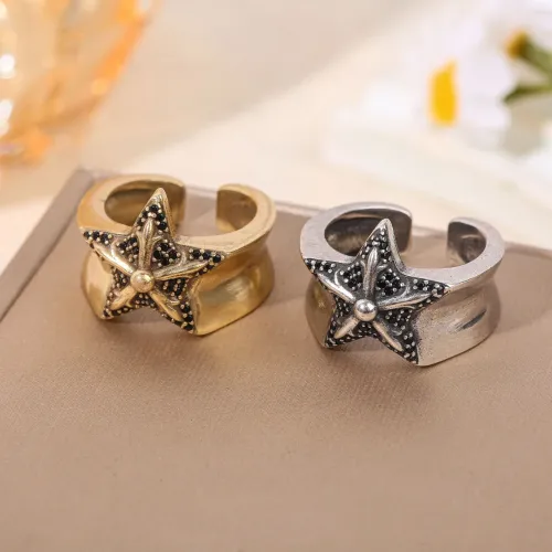 Replica Chrome Hearts Rings #1449369 $34.00 USD for Wholesale