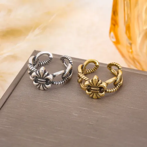 Replica Chrome Hearts Rings #1449373 $34.00 USD for Wholesale