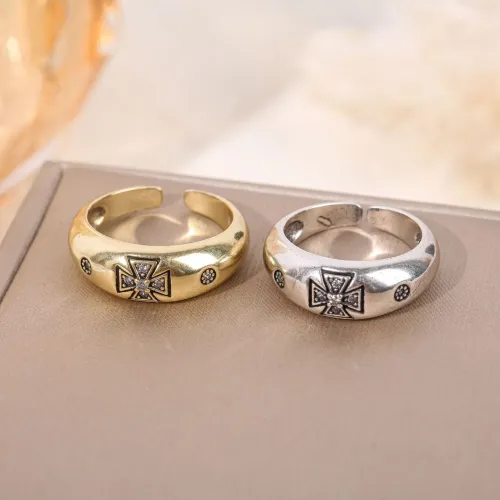 Replica Chrome Hearts Rings #1449382 $34.00 USD for Wholesale