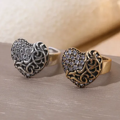 Replica Chrome Hearts Rings #1449385 $34.00 USD for Wholesale
