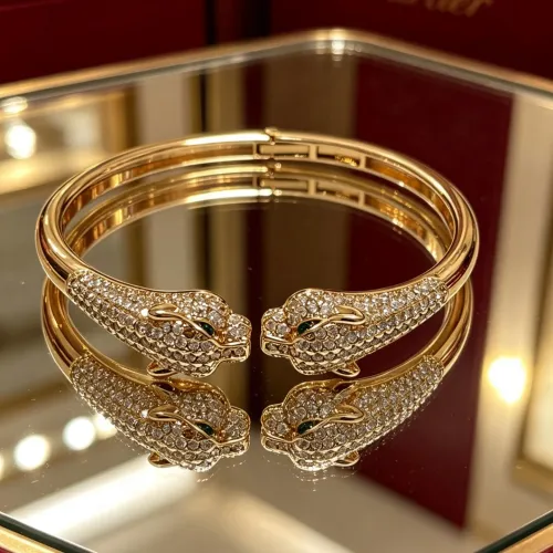 Replica Cartier bracelets #1449408 $52.00 USD for Wholesale