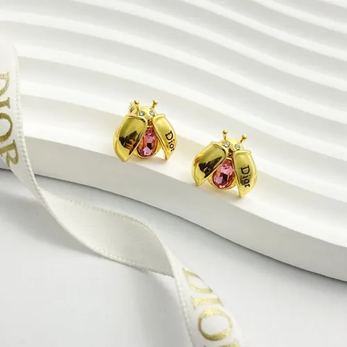 Replica Christian Dior Earrings For Women #1449438 $27.00 USD for Wholesale