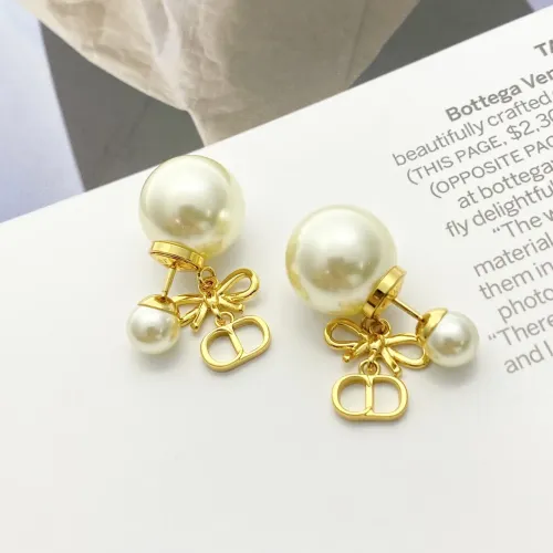 Replica Christian Dior Earrings For Women #1449439 $34.00 USD for Wholesale