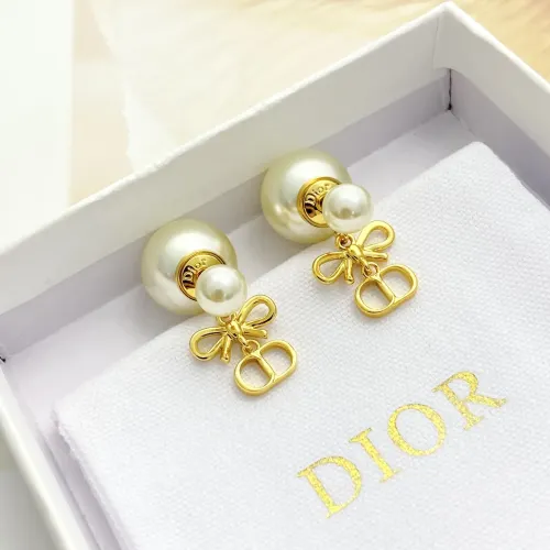 Replica Christian Dior Earrings For Women #1449439 $34.00 USD for Wholesale