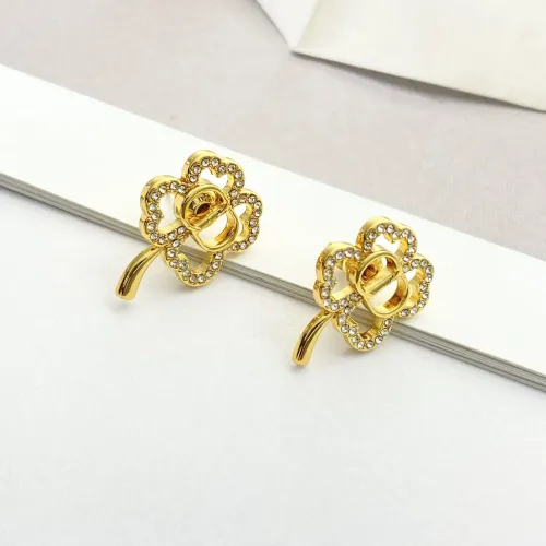 Replica Christian Dior Earrings For Women #1449449 $27.00 USD for Wholesale