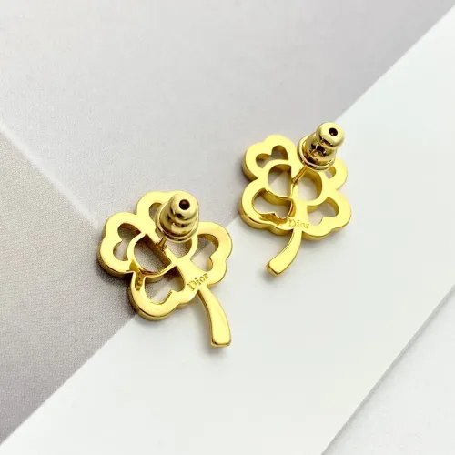 Replica Christian Dior Earrings For Women #1449449 $27.00 USD for Wholesale