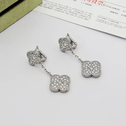 Wholesale Van Cleef &amp; Arpels Earrings For Women #1449452 $32.00 USD, Wholesale Quality Replica Van Cleef &amp; Arpels Earrings