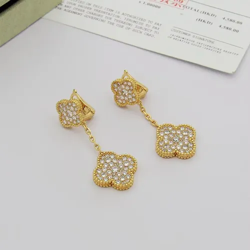 Wholesale Van Cleef &amp; Arpels Earrings For Women #1449456 $32.00 USD, Wholesale Quality Replica Van Cleef &amp; Arpels Earrings
