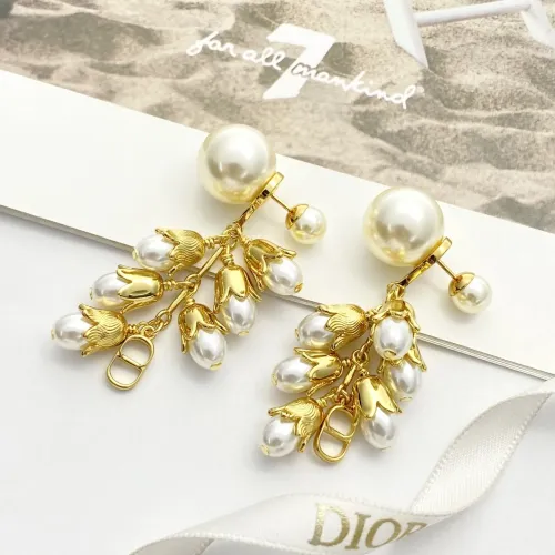 Wholesale Christian Dior Earrings For Women #1449472 $45.00 USD, Wholesale Quality Replica Christian Dior Earrings