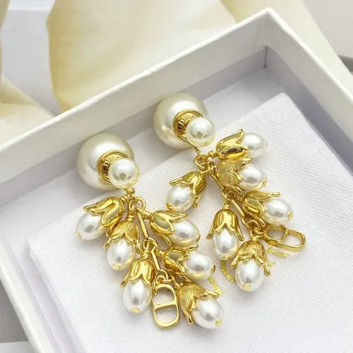 Replica Christian Dior Earrings For Women #1449472 $45.00 USD for Wholesale