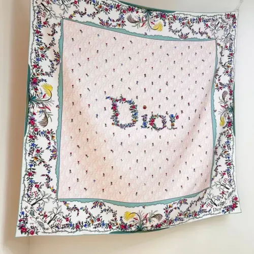 Wholesale Christian Dior Silk Squares #1449480 $76.00 USD, Wholesale Quality Replica Christian Dior Scarf