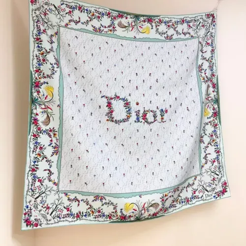 Wholesale Christian Dior Silk Squares #1449481 $76.00 USD, Wholesale Quality Replica Christian Dior Scarf