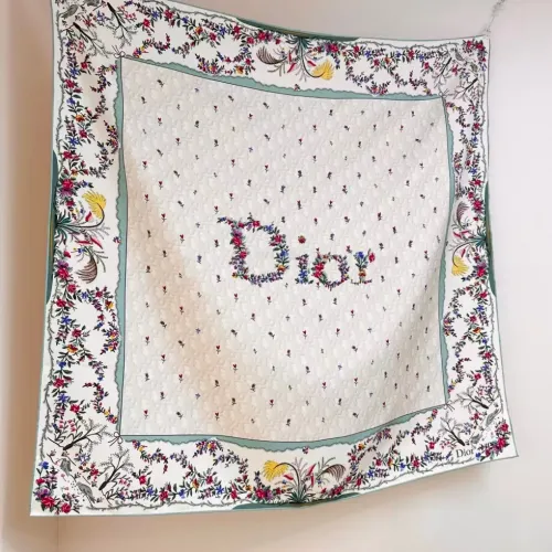 Wholesale Christian Dior Silk Squares #1449482 $76.00 USD, Wholesale Quality Replica Christian Dior Scarf