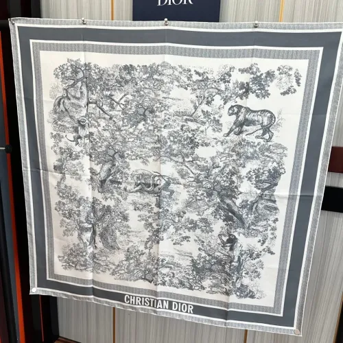 Wholesale Christian Dior Silk Squares #1449484 $76.00 USD, Wholesale Quality Replica Christian Dior Scarf