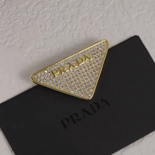 Wholesale Prada Brooches For Women #1449502 $27.00 USD, Wholesale Quality Replica Prada Brooches