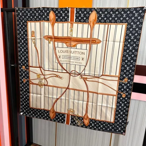 Wholesale Louis Vuitton Silk Squares #1449522 $76.00 USD, Wholesale Quality Replica Louis Vuitton Scarf