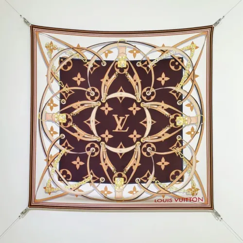 Wholesale Louis Vuitton Silk Squares #1449534 $64.00 USD, Wholesale Quality Replica Louis Vuitton Scarf
