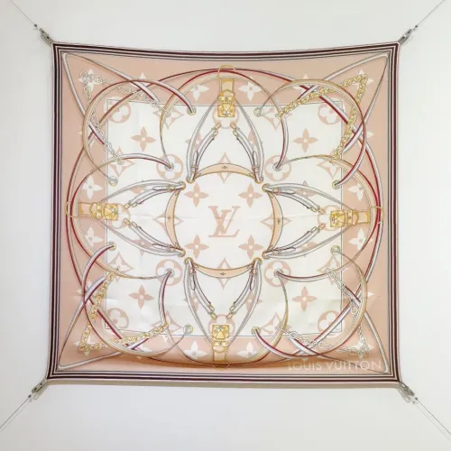 Wholesale Louis Vuitton Silk Squares #1449535 $64.00 USD, Wholesale Quality Replica Louis Vuitton Scarf