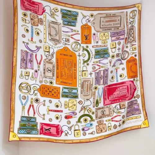 Wholesale Louis Vuitton Silk Squares #1449539 $76.00 USD, Wholesale Quality Replica Louis Vuitton Scarf