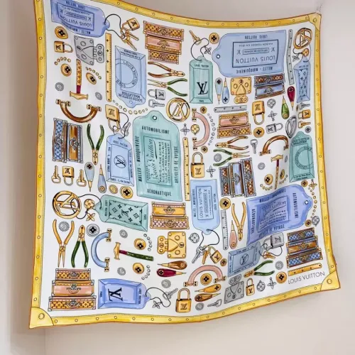 Wholesale Louis Vuitton Silk Squares #1449540 $76.00 USD, Wholesale Quality Replica Louis Vuitton Scarf