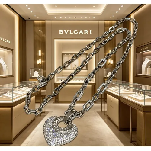 Replica Bvlgari Necklaces For Unisex #1449550 $42.00 USD for Wholesale