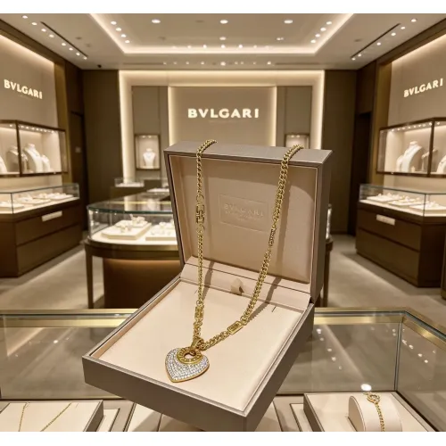 Replica Bvlgari Necklaces For Unisex #1449551 $45.00 USD for Wholesale