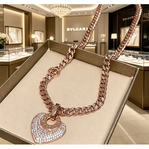 Replica Bvlgari Necklaces For Unisex #1449552 $52.00 USD for Wholesale
