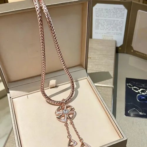 Replica Bvlgari Necklaces For Women #1449554 $56.00 USD for Wholesale