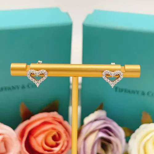 Replica Tiffany Earrings For Women #1449557 $32.00 USD for Wholesale