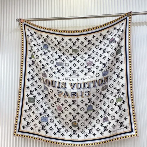 Wholesale Louis Vuitton Silk Squares #1449572 $64.00 USD, Wholesale Quality Replica Louis Vuitton Scarf