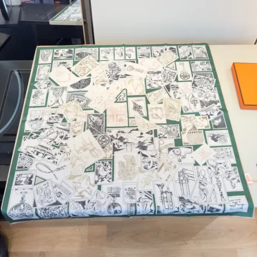Wholesale Hermes Silk Square #1449577 $48.00 USD, Wholesale Quality Replica Hermes Scarf
