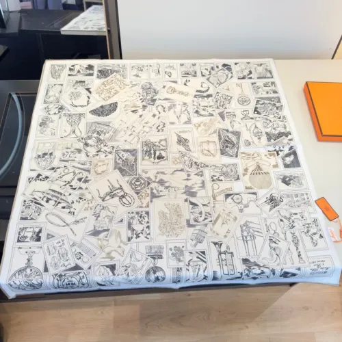 Wholesale Hermes Silk Square #1449578 $48.00 USD, Wholesale Quality Replica Hermes Scarf