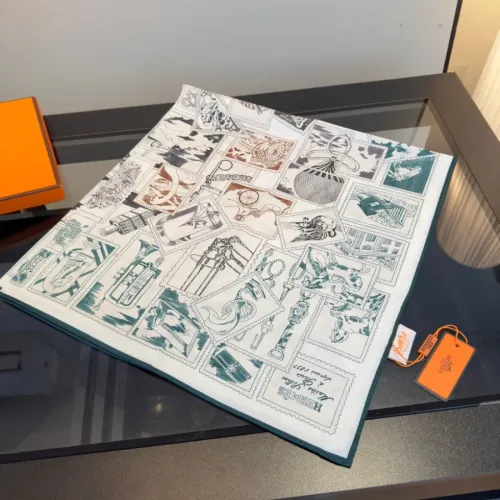 Replica Hermes Silk Square #1449579 $48.00 USD for Wholesale