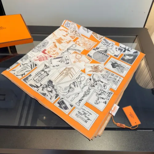 Replica Hermes Silk Square #1449581 $48.00 USD for Wholesale