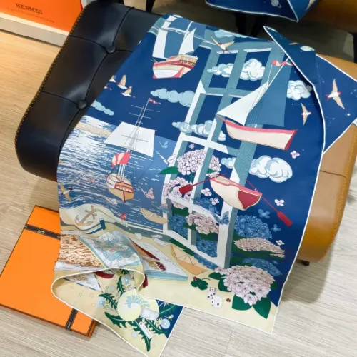 Replica Hermes Silk Square #1449583 $64.00 USD for Wholesale