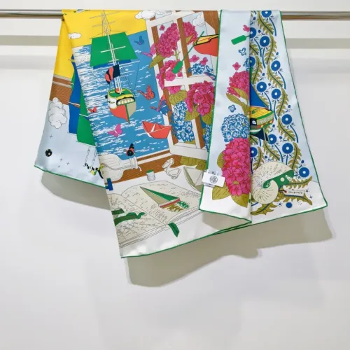 Replica Hermes Silk Square #1449584 $64.00 USD for Wholesale