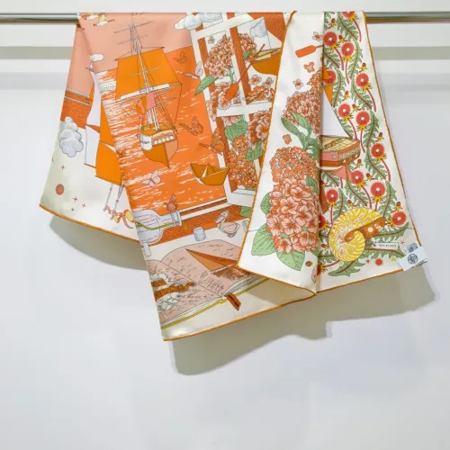 Replica Hermes Silk Square #1449586 $64.00 USD for Wholesale