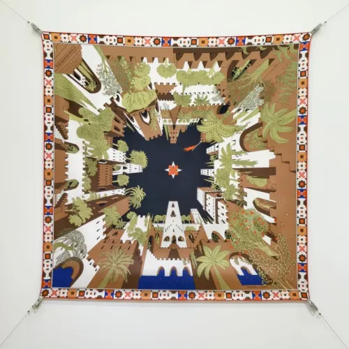 Wholesale Hermes Silk Square #1449588 $64.00 USD, Wholesale Quality Replica Hermes Scarf