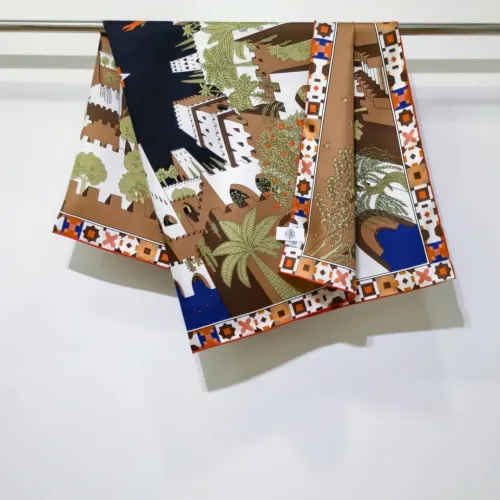 Replica Hermes Silk Square #1449588 $64.00 USD for Wholesale