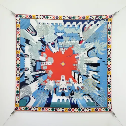 Wholesale Hermes Silk Square #1449589 $64.00 USD, Wholesale Quality Replica Hermes Scarf